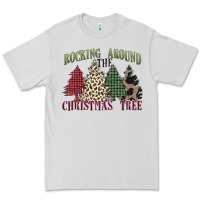 Dove Grey rocking around the christmas tree Premium Tee - MaliasSmallBusiness