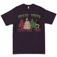 Plum rocking around the christmas tree Premium Tee - MaliasSmallBusiness