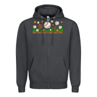Smoke Baseball Glove With Leopard Libbey Glass Zipper Hoodie - BundleAndBundleShop