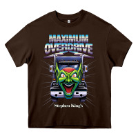 Chocolate Brown maximum overdrive goblin truck Heavy Core Tee - tuanDangUi