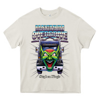 Cream maximum overdrive goblin truck Heavy Core Tee - tuanDangUi