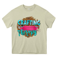 Crafting Is My Therapy Heavy Core Tee | Teevron