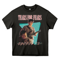 Asphalt vintage style 80s tears for fears design Heavy Core Tee - tuanDangUi