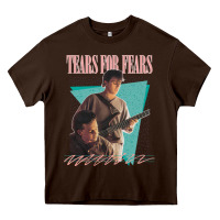 Vintage Style 80s Tears For Fears Design Heavy Core Tee | Teevron