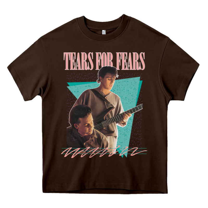 Vintage Style 80s Tears For Fears Design Heavy Core Tee by tuanDangUi | Teevron