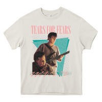 Cream vintage style 80s tears for fears design Heavy Core Tee - tuanDangUi
