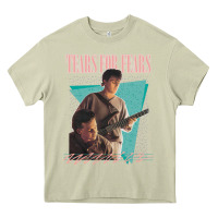 Mossy vintage style 80s tears for fears design Heavy Core Tee - tuanDangUi