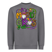 Storm it's mardi gras y'all gnomes Heavyweight Sweatshirt - OliviaCreatesArt