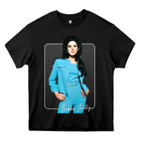 Black bobbie gentry  vintage style fan design1 Heavy Core Tee - tuanDangUi