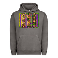 Pigment Tornado mardi gras fleur de lis mask leopard glitter  brushstrokes Urban Hoodie - Artiststas