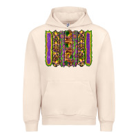 Sandshell mardi gras fleur de lis mask leopard glitter  brushstrokes Urban Hoodie - Artiststas