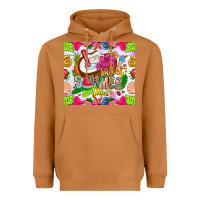 Meerkat summer time Heavyweight Hoodie - CowhideDigitalArt