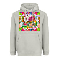 Moon Dust summer time Heavyweight Hoodie - CowhideDigitalArt