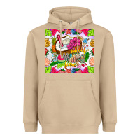 Mushroom summer time Heavyweight Hoodie - CowhideDigitalArt