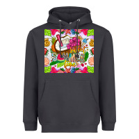 Smoke summer time Heavyweight Hoodie - CowhideDigitalArt