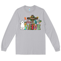 Moon Dust He is alive Easter Day Long Sleeve Tee - HowdyJamesFarm
