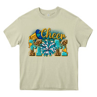 Mossy cheer mom Heavy Core Tee - NancyCooperArtShop