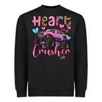Black heart crusher olivia Heavyweight Sweatshirt - OliviaCreatesArt