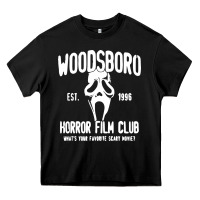 The Woodsboro Horror Film Heavy Core Tee | Teevron