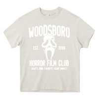 Cream The woodsboro horror film Heavy Core Tee - tuanDangUi