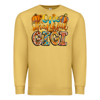 Antique Gold one thankful gigi Premium Sweatshirt - CowhideDigitalArt