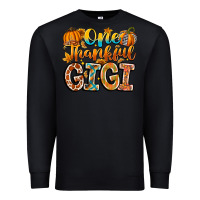 Black one thankful gigi Premium Sweatshirt - CowhideDigitalArt