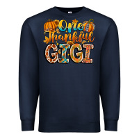 Navy one thankful gigi Premium Sweatshirt - CowhideDigitalArt