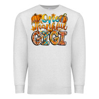 Oatmeal Heather one thankful gigi Premium Sweatshirt - CowhideDigitalArt