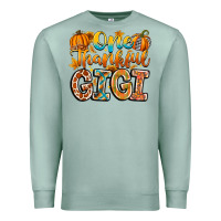 Seafoam one thankful gigi Premium Sweatshirt - CowhideDigitalArt