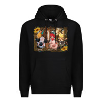 Black western farm animals Premium Hoodie - RanaPortraitStore