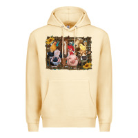 Pina Colada western farm animals Premium Hoodie - RanaPortraitStore
