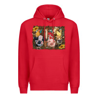 Red western farm animals Premium Hoodie - RanaPortraitStore