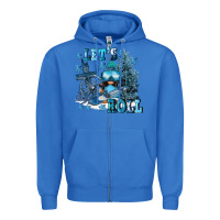 True Royal let's roll Zipper Hoodie - FaDigitalArtStudio