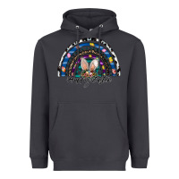 Smoke happy easter rainbow Heavyweight Hoodie - CowhideDigitalArt