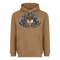 Toasted Coconut happy easter rainbow Heavyweight Hoodie - CowhideDigitalArt