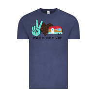 Vintage Denim Peace Love Camp Vintage Tee - Bettercallsaul