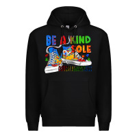 Black Be a kind sole Autism Awareness Premium Hoodie - FaDigitalArtStudio