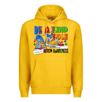 Lemon Be a kind sole Autism Awareness Premium Hoodie - FaDigitalArtStudio