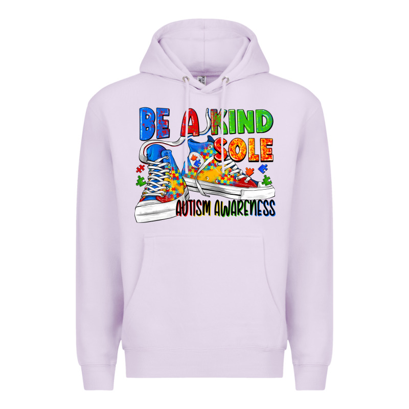 Be A Kind Sole Autism Awareness Premium Hoodie by FaDigitalArtStudio | Teevron