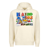 Sandshell Be a kind sole Autism Awareness Premium Hoodie - FaDigitalArtStudio