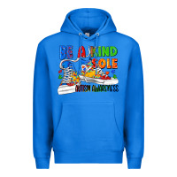 True Royal Be a kind sole Autism Awareness Premium Hoodie - FaDigitalArtStudio