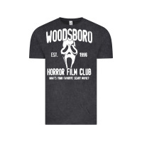 Vintage Black The woodsboro horror film Vintage Tee - tuanDangUi