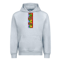 Heather Grey St. Patrick's Day Western Shamrock Leopard Rainbow Urban Hoodie - Artiststas