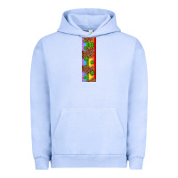 Pigment Grape Ice St. Patrick's Day Western Shamrock Leopard Rainbow Urban Hoodie - Artiststas