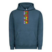 Pigment Midnight Navy St. Patrick's Day Western Shamrock Leopard Rainbow Urban Hoodie - Artiststas
