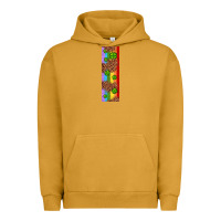 Pigment Peanut Butter St. Patrick's Day Western Shamrock Leopard Rainbow Urban Hoodie - Artiststas