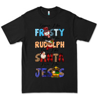 Black Dance Like Frosty Shine Like Rudolph Give Like Premium Tee - MaliasSmallBusiness