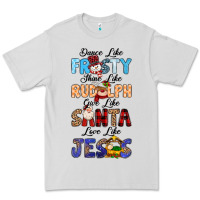 Dove Grey Dance Like Frosty Shine Like Rudolph Give Like Premium Tee - MaliasSmallBusiness