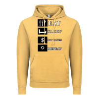 Vintage Mustard Tax Day Eat Sleep Do Taxes Repeat Gift Vintage Hoodie - Bettercallsaul