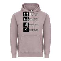 Vintage Zinc Tax Day Eat Sleep Do Taxes Repeat Gift Vintage Hoodie - Bettercallsaul